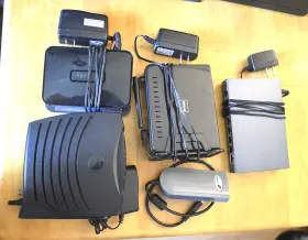 Push2tv 3com Usb2vga Network Audiovideo Lot Netgear D-link Router Tp-link Switch Surfboard