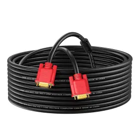 Abireiv 711181393057 15ft Vga To Hd15 Monitor Cable For Pc Laptop Tv Projector
