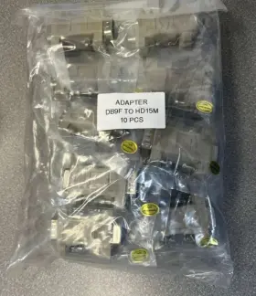 Ablegrid 6767 10 Svga/vga Hpdb15/ Hd15 Pin Male Db9 Female Video/monitor Cable Adaptor New