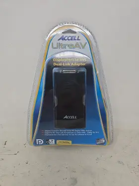 B087b-002b-0414 Accell Ultraav Displayport Or Mini Dp To Dvi-d Dual-link Adapter Nib Sealed