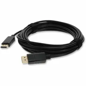 Addon 821455054505 20ft Displayport Male To Black Cable