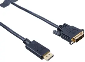 Addon 821455054529 Networking Displayport2dvi6f 6ft Displayport To Dvi-d Adapter Cable Black