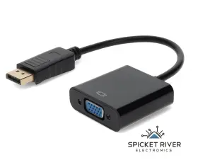 Addon Displayport2vga-5pk Lot Of 5 - New M/f Displayport To Vga Cable
