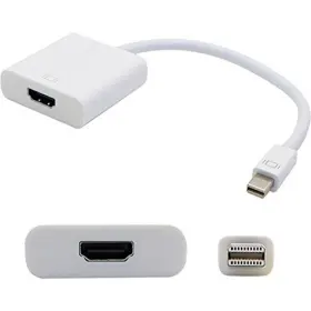 Mdp2hdmiaw Addon Mini-displayport 1.1 Male To Hdmi 1.3 Female Active Adapter White