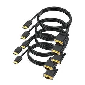 Bu-e4445 Akwor Hdmi To Vga 6ft Uni-directional Computer Monitor Cable Male
