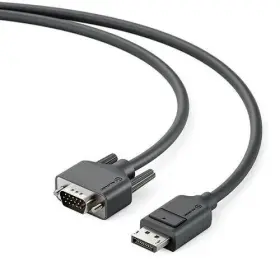 El2dpvga-02 Alogic 6.5ft Displayport Dp To Vga Display Monitor Cable Slim Black #2