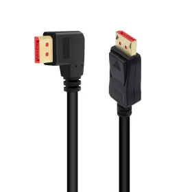 Alyydbg 731630926605 8k 60hz 90 Degree Angled Dp 1.4 Cable Male To Right Angle Displa