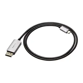 Amazonbasics 192835001946 Amazon Basics Aluminum Usb-c To Displayport Cable Adapter Cord 3ft Black