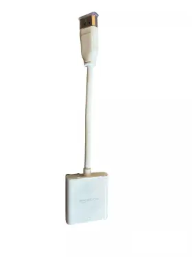 Amazonbasics 841710110456 Amazon Basics Displayport To Dvi Monitor Display Adapter Cable Gold Plated White #3