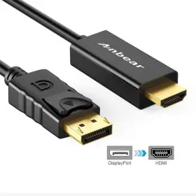 Tayd30p Anbear Display Port To Hdmi Cable Gold Plated Displayport 6 Fe