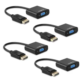 Ankey 783103953533 Display Port To Vga Adapter 4 Pack Gold-plated Displayport Dp Converte