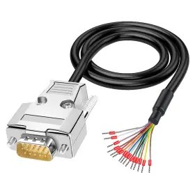 Md489 Anmbest Db15 Vga Solderless Breakout Connector With 5ft 24awg Cable Metal Shell 3 9 D