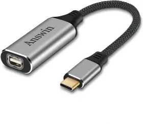 Answin 445001578586 Usb C To Mini Displayport 4k 60hz Thunderbolt 3 Adapter F