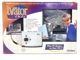 Antec 761345641357 Tvator Exec - Play Pc Games On Your Tv Vintage Complete In Box Y2k Retro