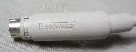 590-0392 Apple Adb Keyboard Cable Coiled Length 3 Coil Macintosh Mac Used #2
