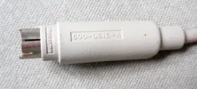590-0616-a Apple Adb Keyboard Cable Coiled Length 3 Coil Macintosh Mac Used #2