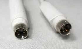 590-0616-a Apple Adb Keyboard Cable Coiled Length 3 Coil Macintosh Mac Used #3