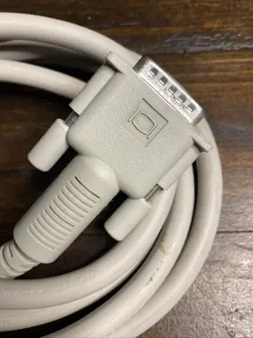 590-4161-a Apple Vintage Macintosh Color Display Video Cable 6ft 15 Pins #3