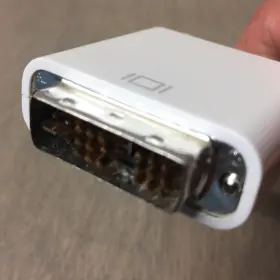603-3342 Apple Genuine Oem Dvi Male To Vga Female Monitor Adapter Cable #2