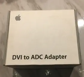 Apple 718908585580 New Old Stock Genuine M8661ll/b Dvi To Adc Adapter Unit Without Power Cord