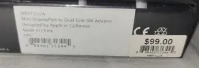 Apple 888462313445 Mini Display Port To Dual-link Dvi Adapter Mb571ll/a New Sealed #3