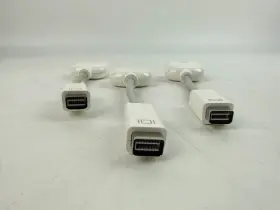 M9320g Apple M9320g/a Genuine Video Adapter Mini-dvi To Vga Lot Of 3 #2