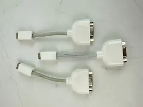 M9320g Apple M9320g/a Genuine Video Adapter Mini-dvi To Vga Lot Of 3 #3