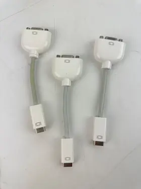 M9320g Apple M9320g/a Genuine Video Adapter Mini-dvi To Vga Lot Of 3