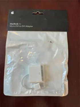 Mb204g Apple Mb204g/a Micro-dvi To Dvi Adapter