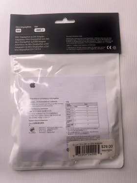 Mb570z Apple Mb570z/a Genuine Mini Displayport To Dvi Adapter - New #2