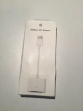 Mjvu2zm Apple Mjvu2zm/a New Hdmi To Dvi Video Adapter White Box Is Slightly Dented But Sealed