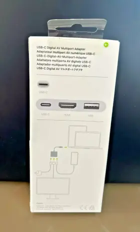 Muf82zm Apple Muf82zm/a New In Box Usb-c Digital Av Multiport Adapter #2