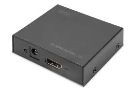 Ds-46304  Assmann Digitus 4k Hdmi Splitter 1x2 Supports 4k2k 3d Video Formats Black