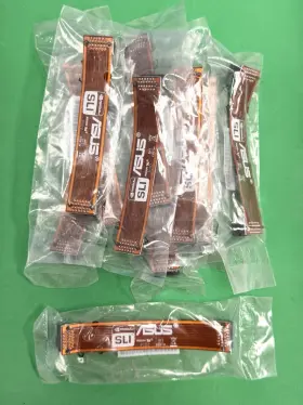 14010-00130700 Asus Lot Of 10 Flexible 120 Mm 2-way Sli Bridge Cables