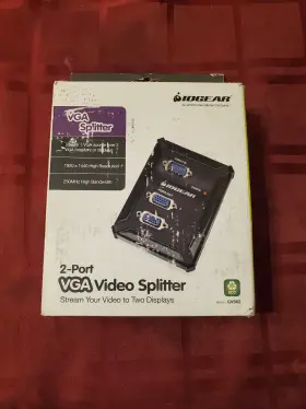 Aten Gvs62 2 Port Vga Video Splitter