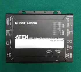 Ve814ar Aten Hdmi Hdbaset Receiver 100 Meter Dual Output