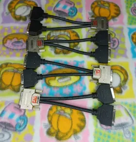 6111020400g Ati 4 Lot Firemv Vhdci To Dual Dvi-i E119932-u Splitter Amd Sapphire