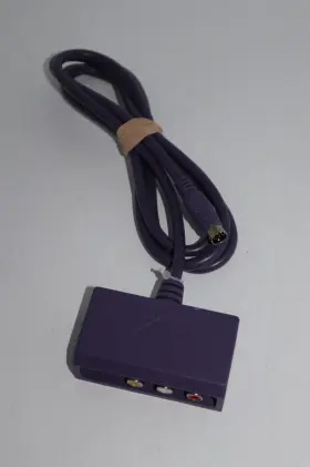 At1-asus-v1v0 Ati/asus Vivo Video Cable S-video In/out Purple Nos