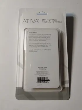 529-446 Ativa Dvi To Vga Pigtail Video Adapter New #2
