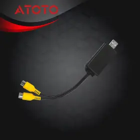 Atoaacahv48ai4361 Atoto Usb To Rca For S8 Gen 2 And A6pf Not 1 F7 Sa102 A6y Video Out Adaptor