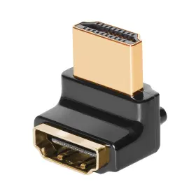 69-051-01 Audioquest Hdmi 90 Adaptor Wide-side W Bend Black