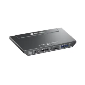 Kd-e10 Av Access Kvm Switch With Docking Station For Laptop And Desktop 100w