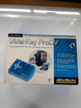 Avermedia 795522958556 Iaverkey Prodv Vga Mac/pc To Tv Video Converter Complete In Box