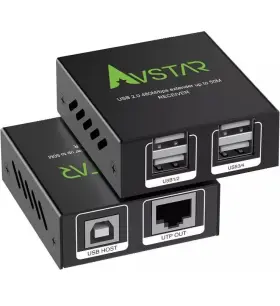 Av-ex50-usb Avstar Usb 2.0 Extender Over Ethernet 165ft 50m Cat5e/6 5v Power