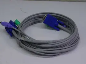 209864-0001 Awm 7ft 15 Pin Vga Male With Ps2 To Ps #2