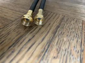 E94991 Awm Lot Of 3 1354 6ft Coaxail Rg59/u 3ft Cable #2