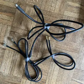 E94991 Awm Lot Of 3 1354 6ft Coaxail Rg59/u 3ft Cable
