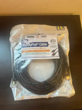 Dp-dp-25f-4k Ax Displayport To Cable 4k Monitor 25 Ft 7.6meter