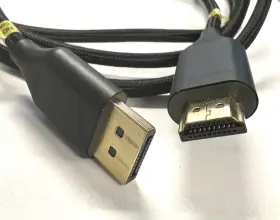 Dp-hdmi-6f Ax Displayport Dp To Hdmi Male Display Port Cable Cord Adapter Converter 6ft