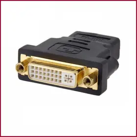 Hdmi-f-dvi-f-24 Ax 5 High Quality Hdmi Female To Dvi Dvi-d F/f Adapter 24 Lcd Hdtv Dvd